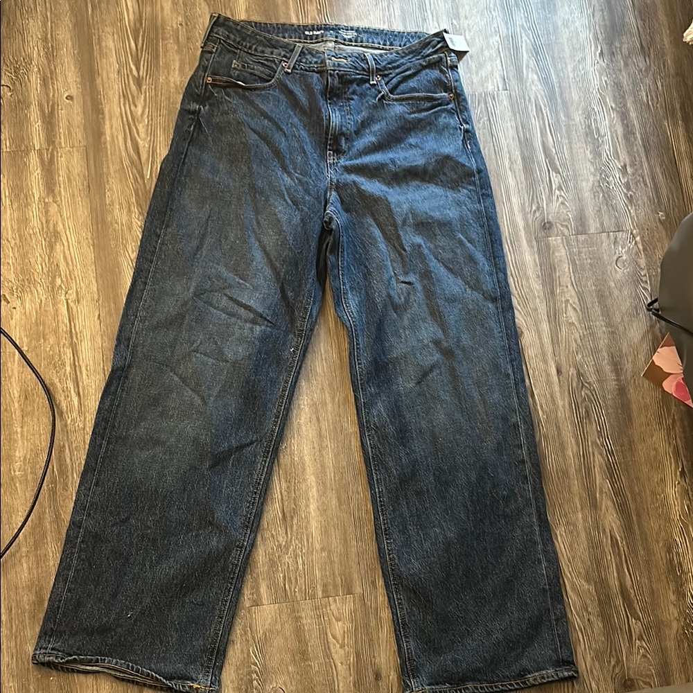 Old Navy Blue High Rise Jeans Modern Style